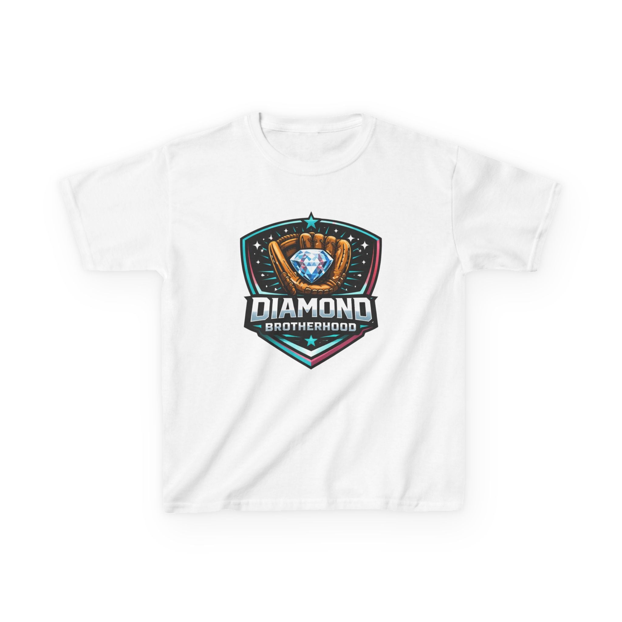 Infield Diamond Brotherhood Baseball Kids Tee