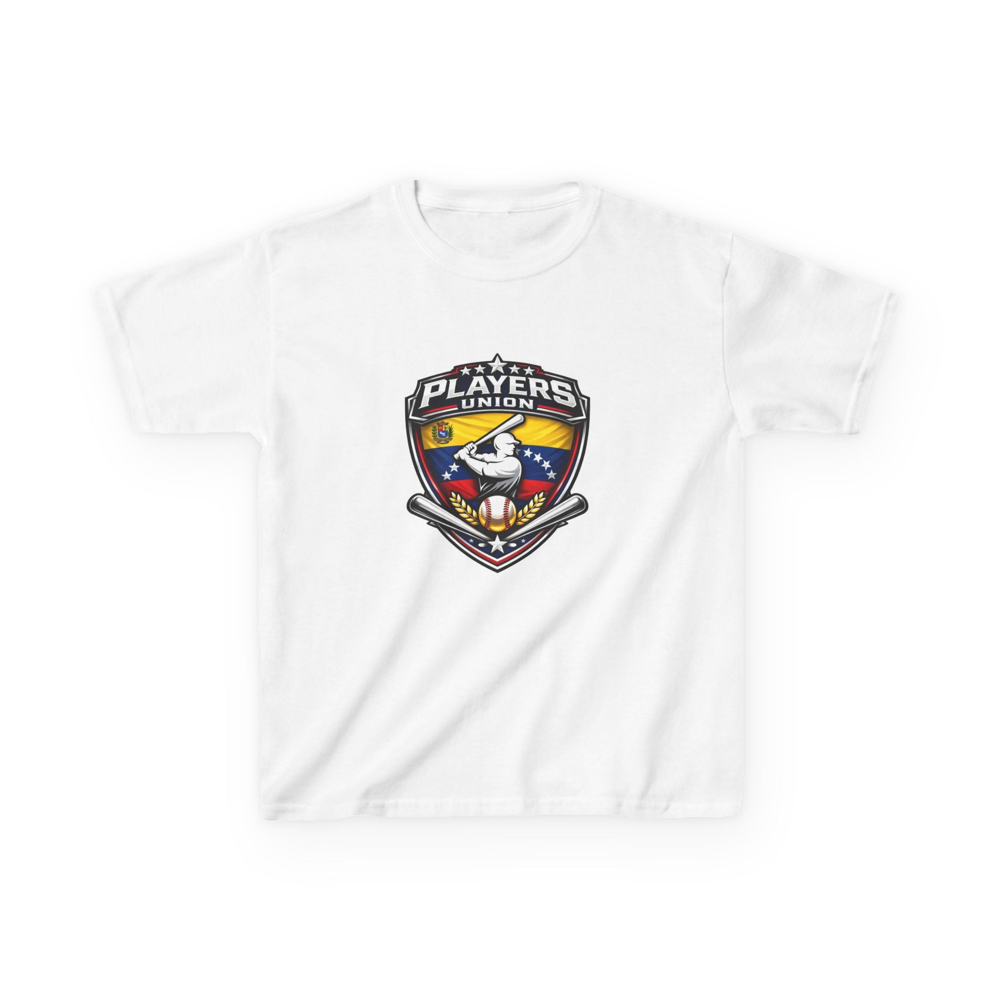 Players Union VENEZUELA Kids Baseball T‑Shirt