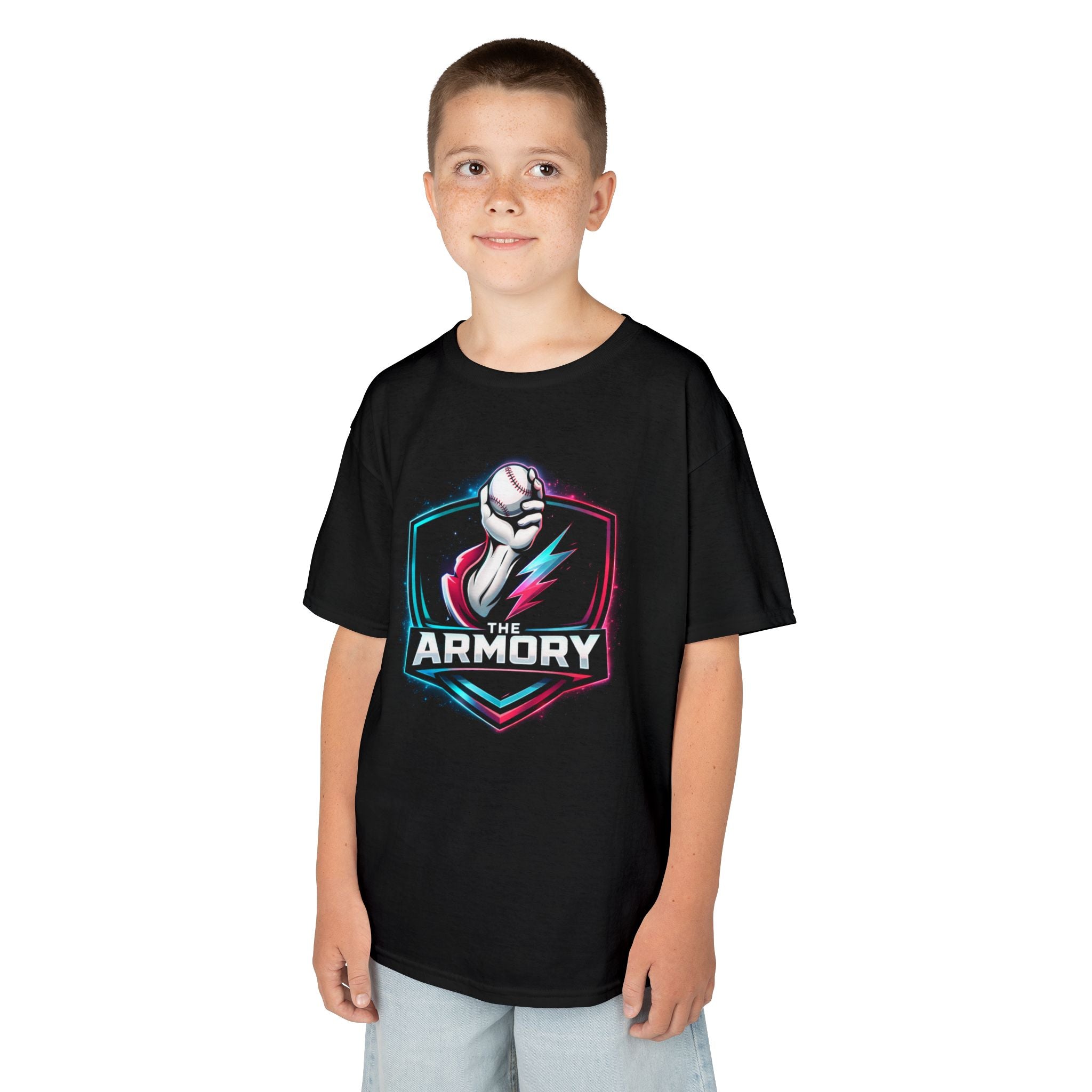 Kids 'The Armory' Baseball Pitcher Tee