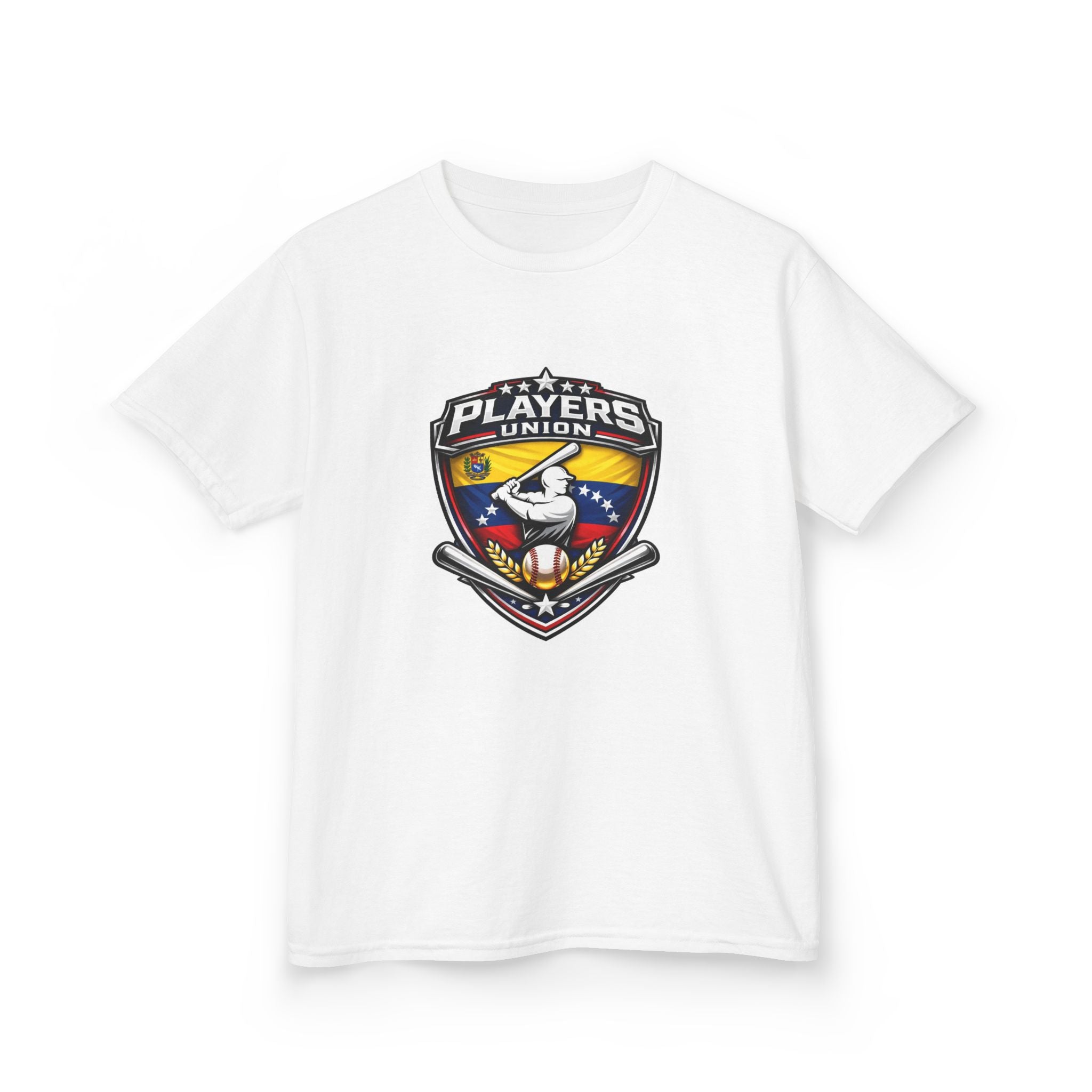 Players Union VENEZUELA Kids Baseball T‑Shirt