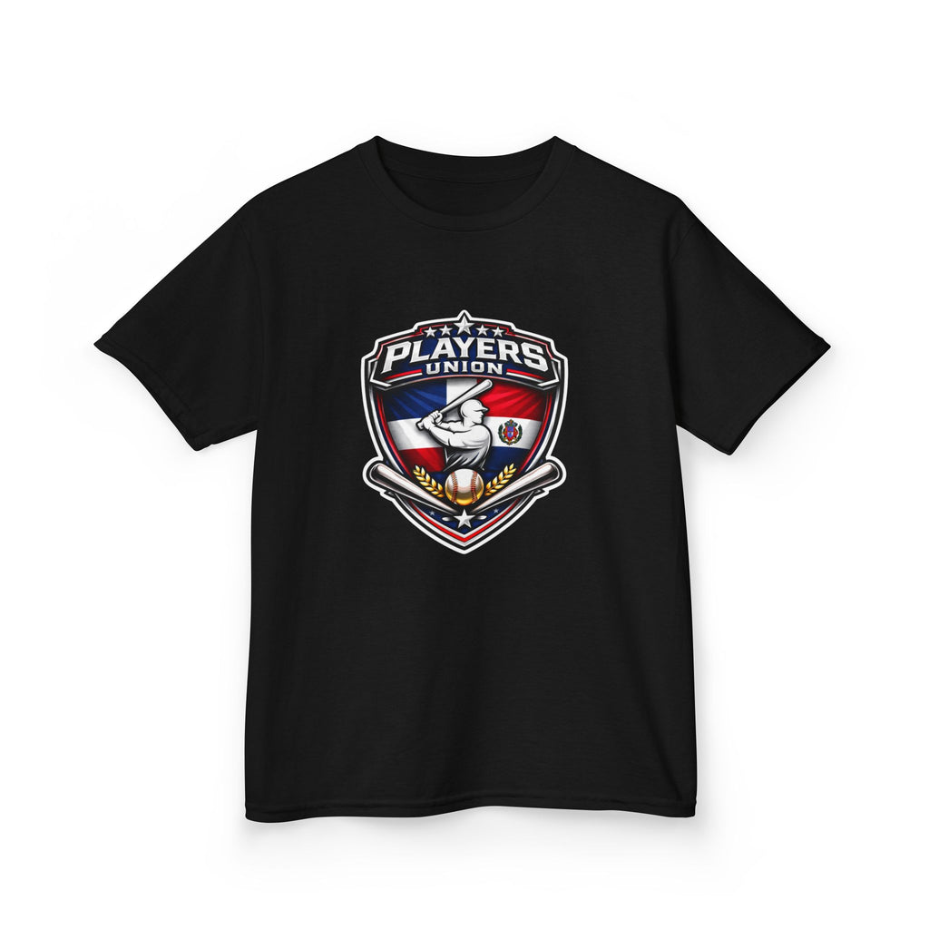 Players Union DOMINICAN Kids Baseball T‑Shirt