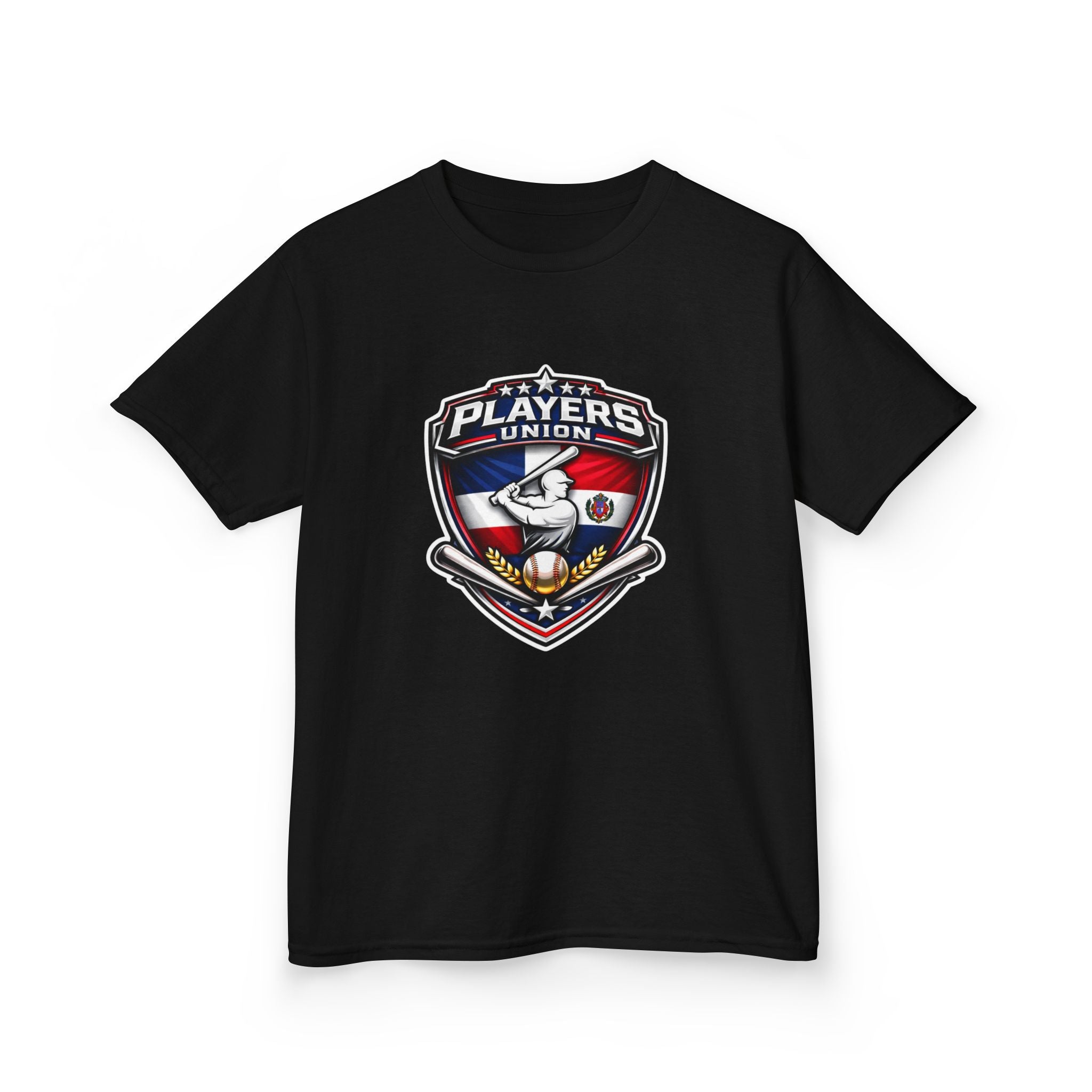 Players Union DOMINICAN Kids Baseball T‑Shirt