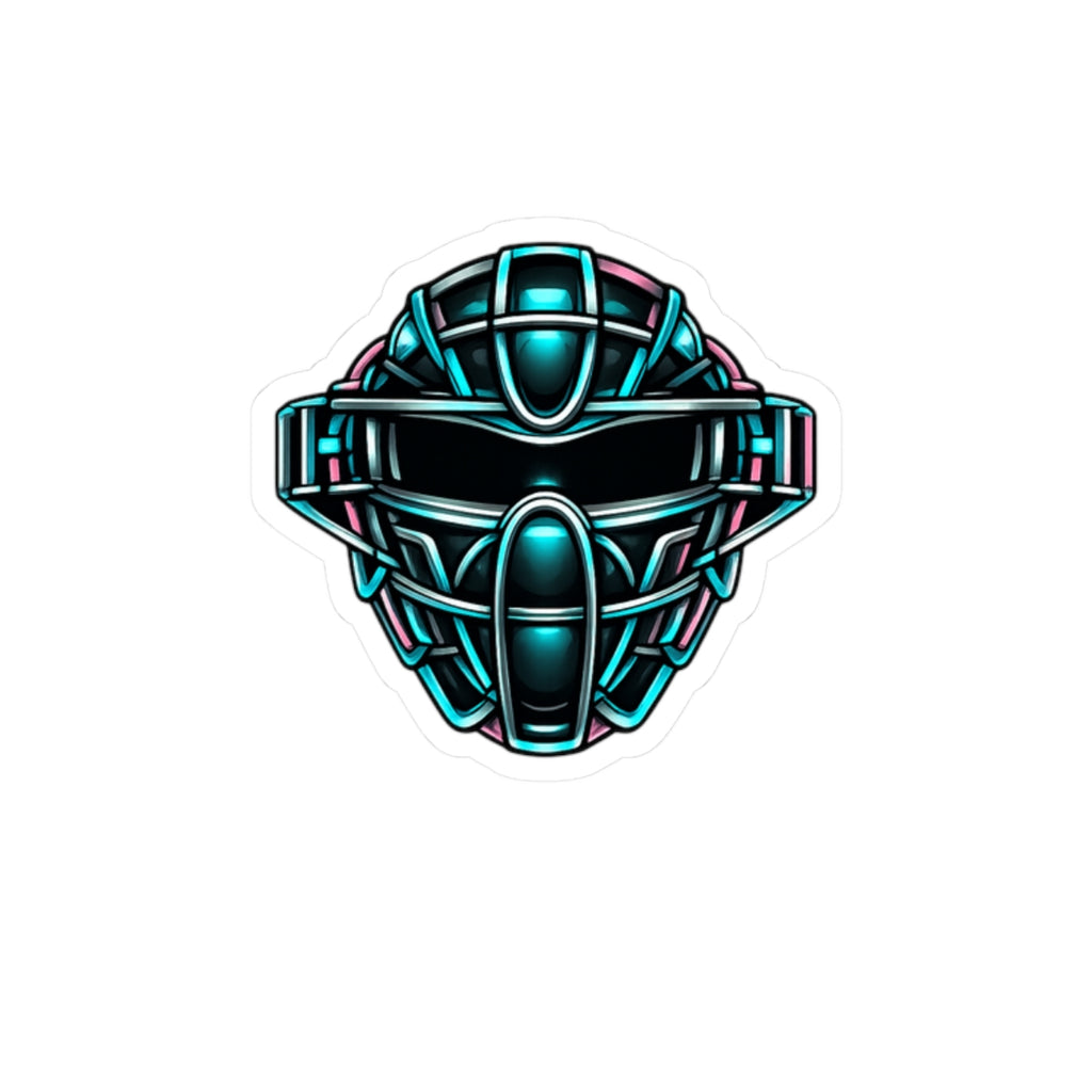 Baseball Catchers Kiss-Cut Stickers | Catcher Helmet, Mitt, Mask