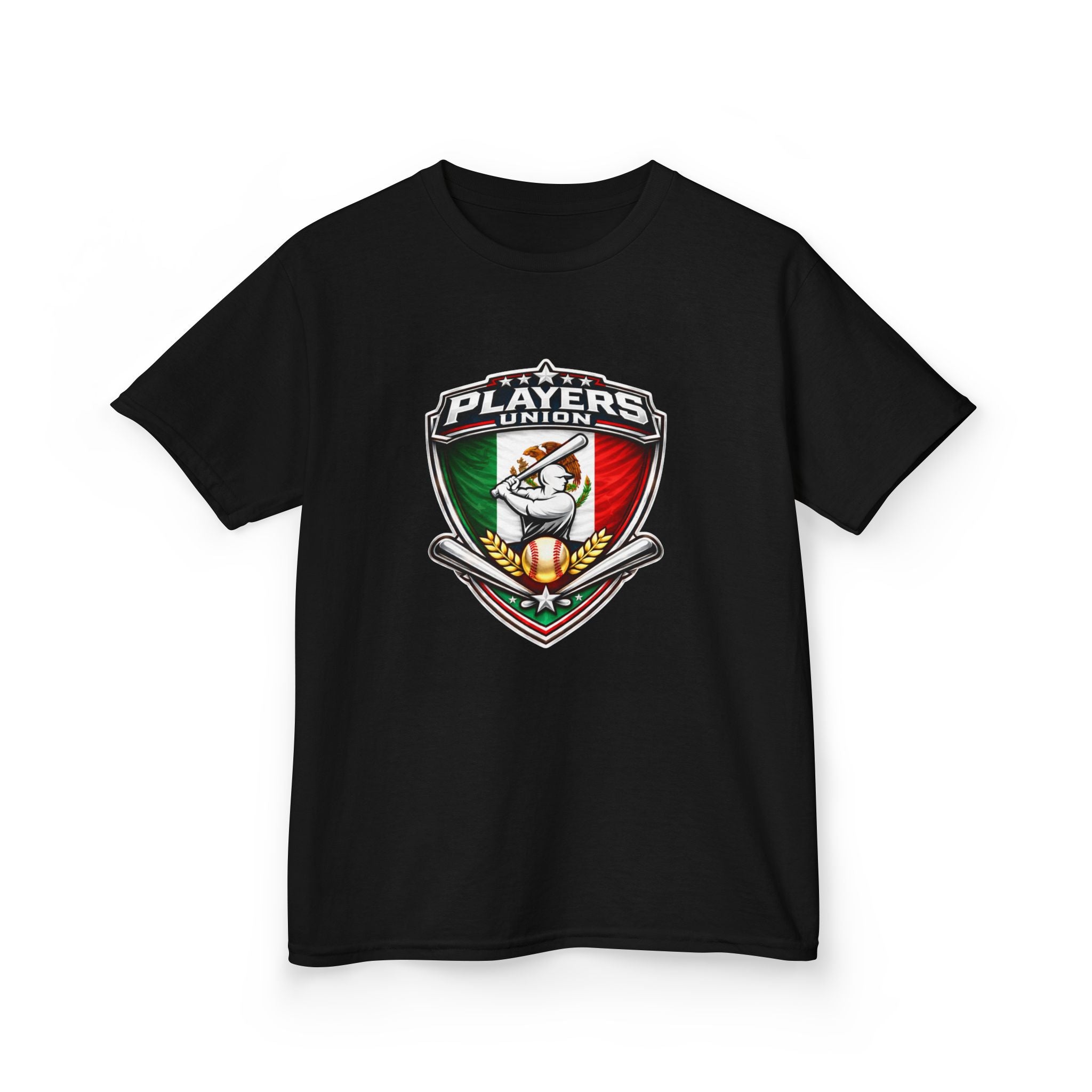 Players Union MEXICO Kids Baseball T‑Shirt