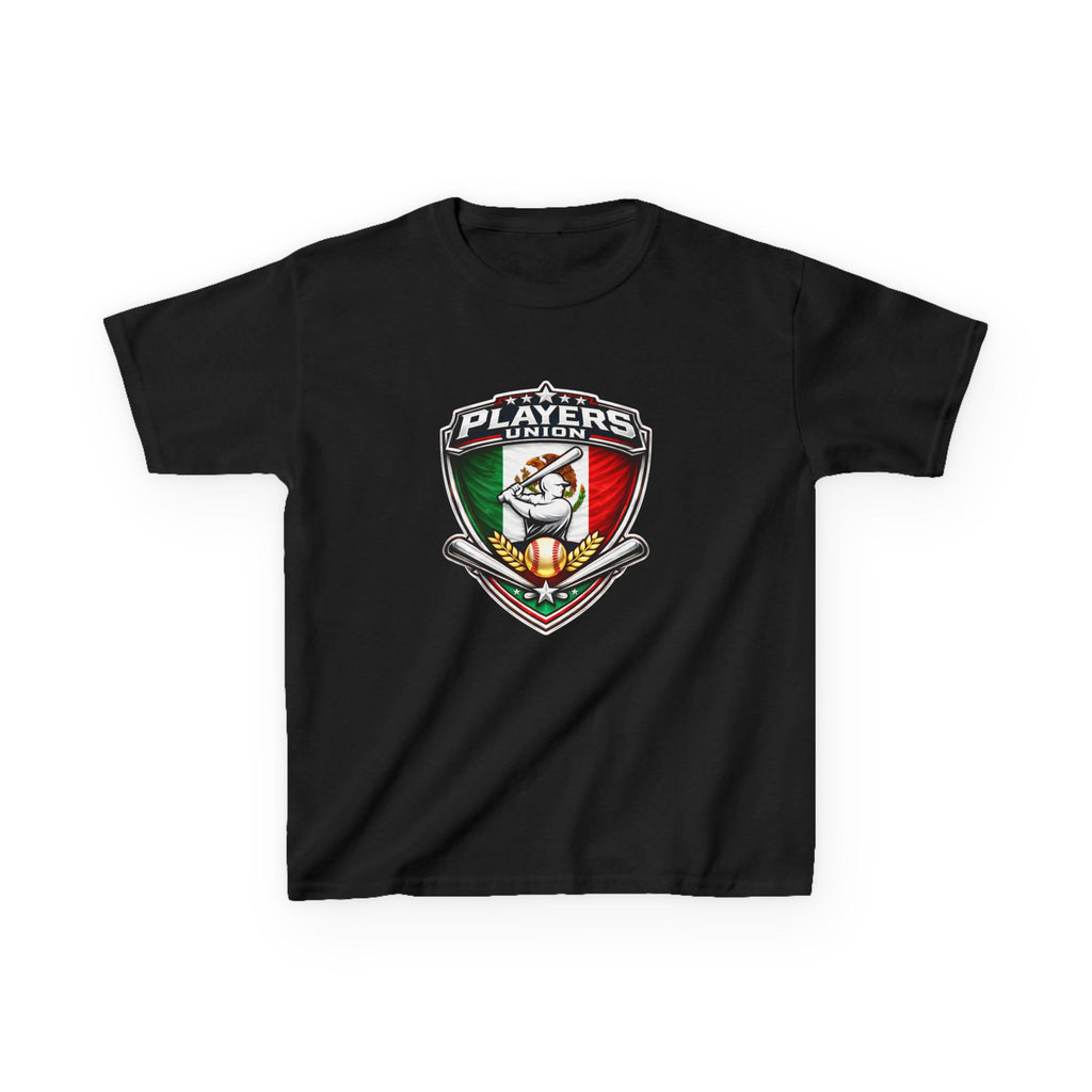 Players Union MEXICO Kids Baseball T‑Shirt
