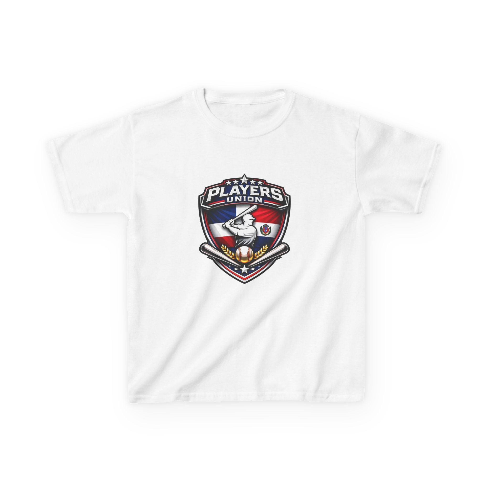 Players Union DOMINICAN Kids Baseball T‑Shirt