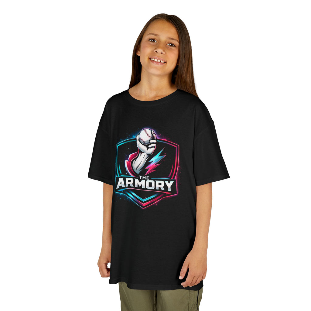 Kids 'The Armory' Baseball Pitcher Tee