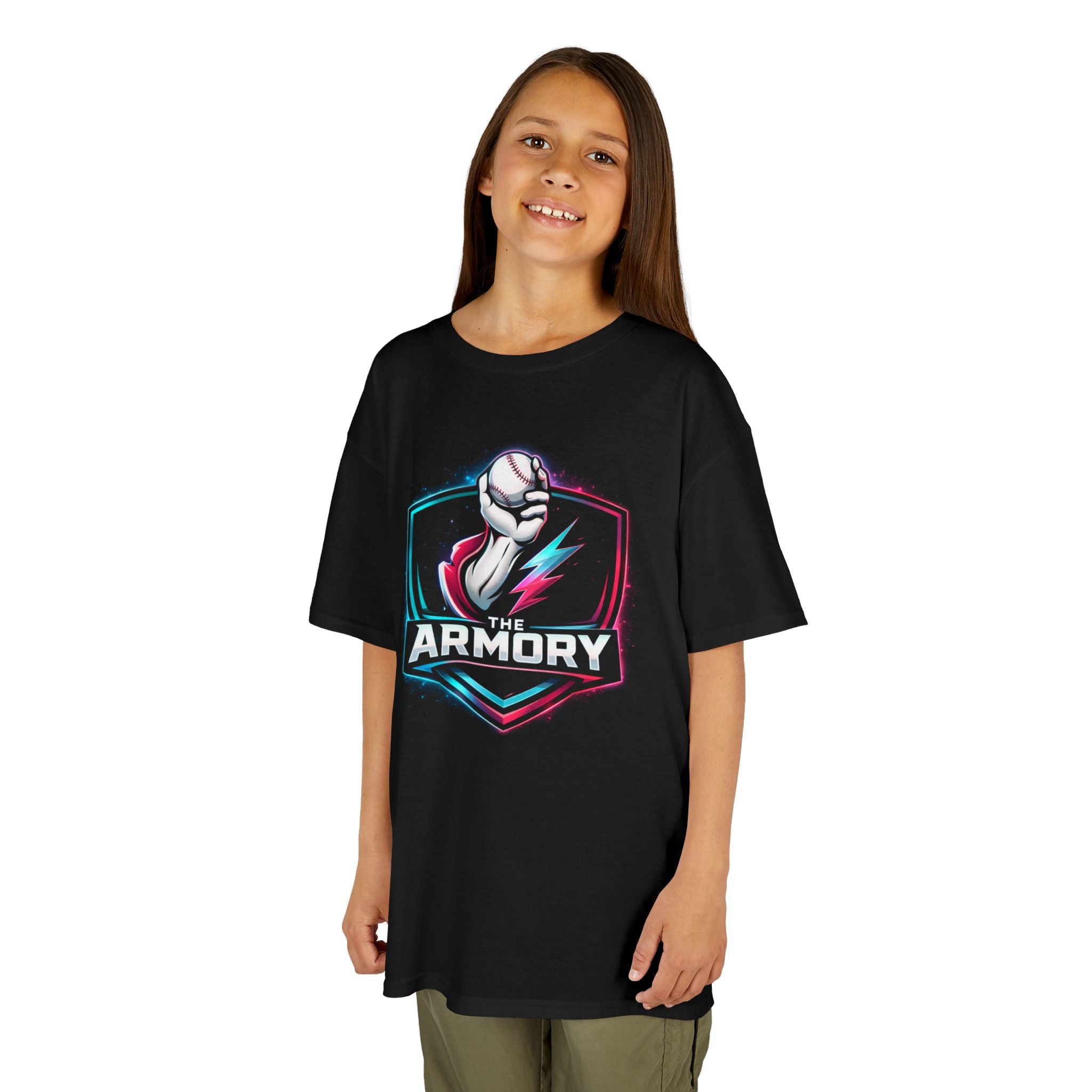 Kids 'The Armory' Baseball Pitcher Tee