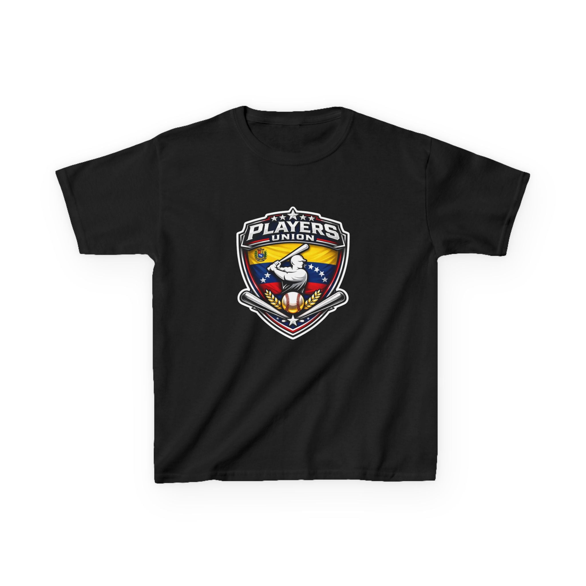 Players Union VENEZUELA Kids Baseball T‑Shirt