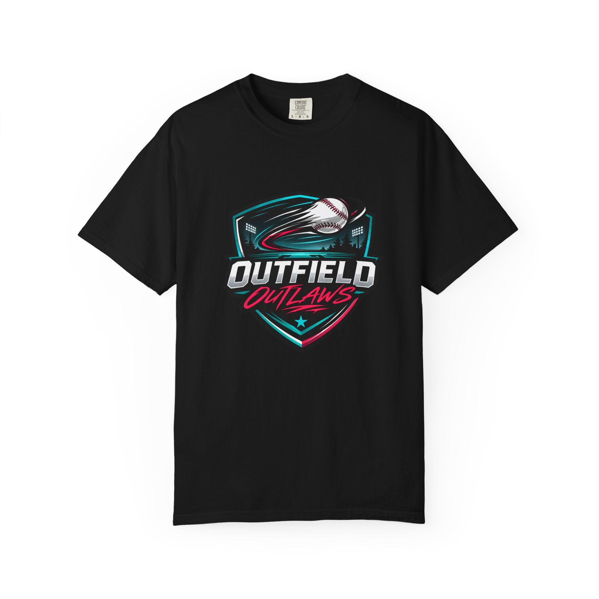 Outfield Outlaws Baseball T-Shirt — Team Spirit Tee