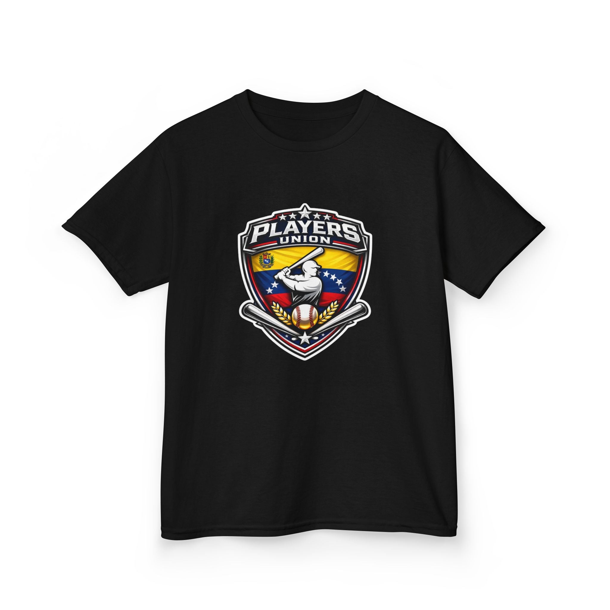 Players Union VENEZUELA Kids Baseball T‑Shirt