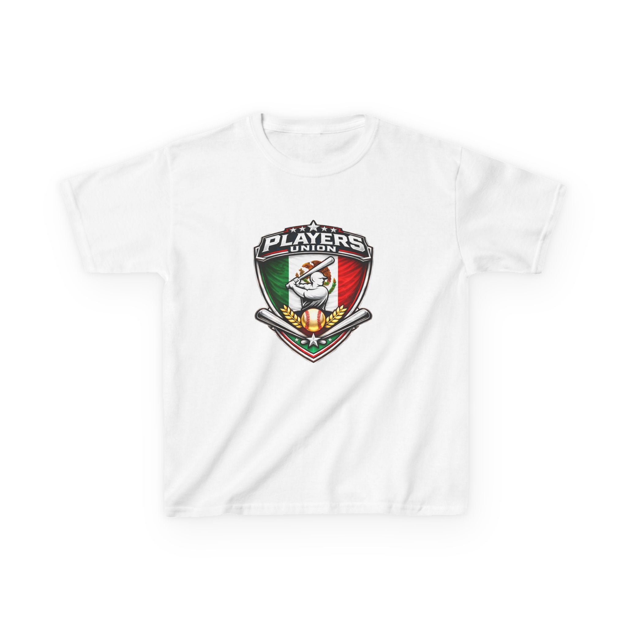 Players Union MEXICO Kids Baseball T‑Shirt