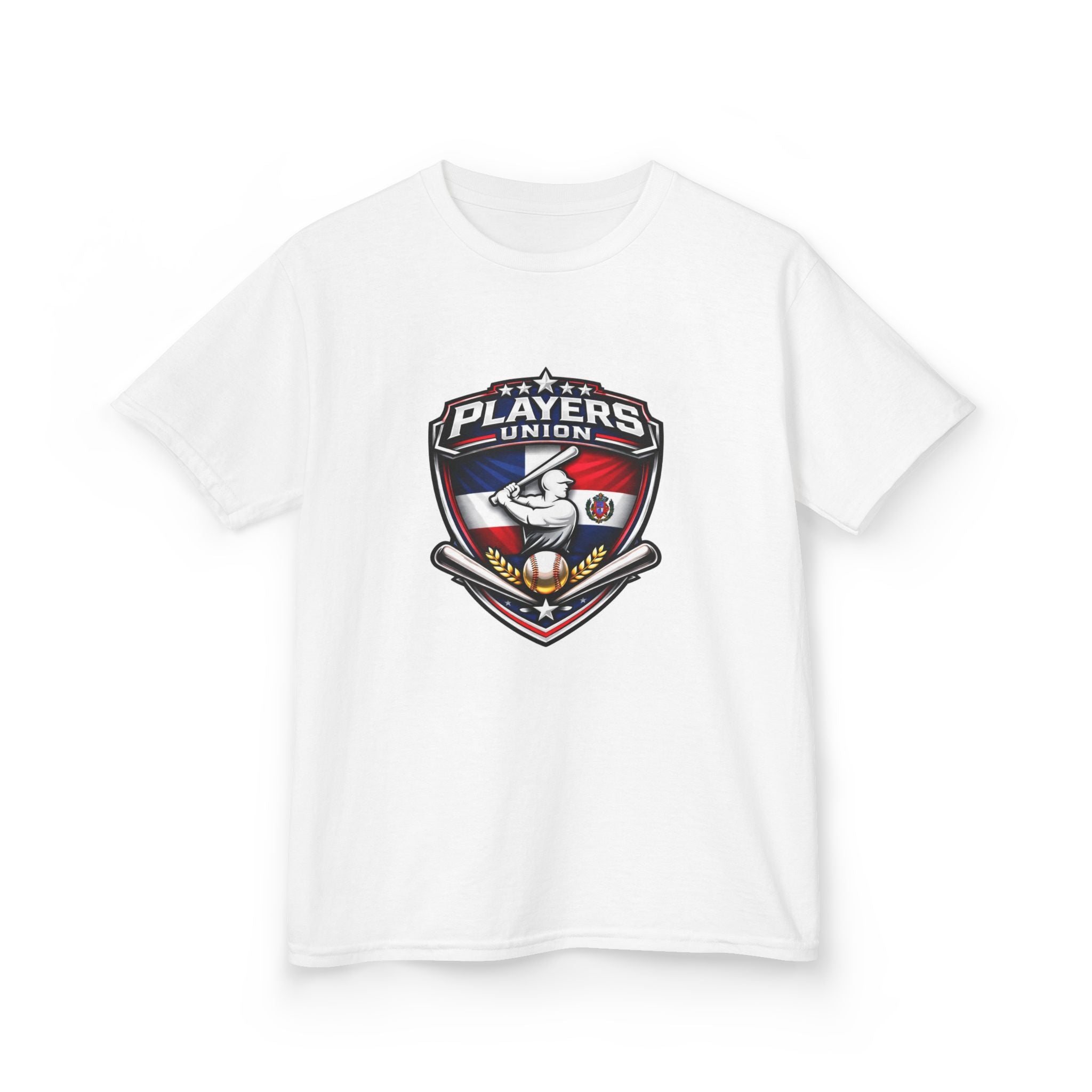 Players Union DOMINICAN Kids Baseball T‑Shirt
